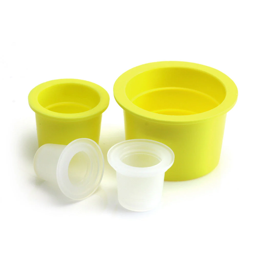 24mm Yellow Ink Caps - Bag of 250