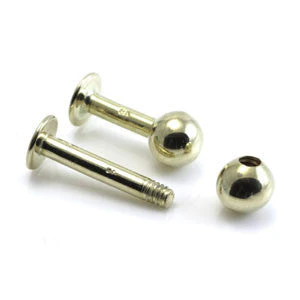 9ct Gold Labret 1.6mm