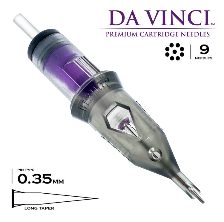 Bishop Cartridge Needles Da Vinci V2 - Hollow Point Round Liner (0.35) - Image 2