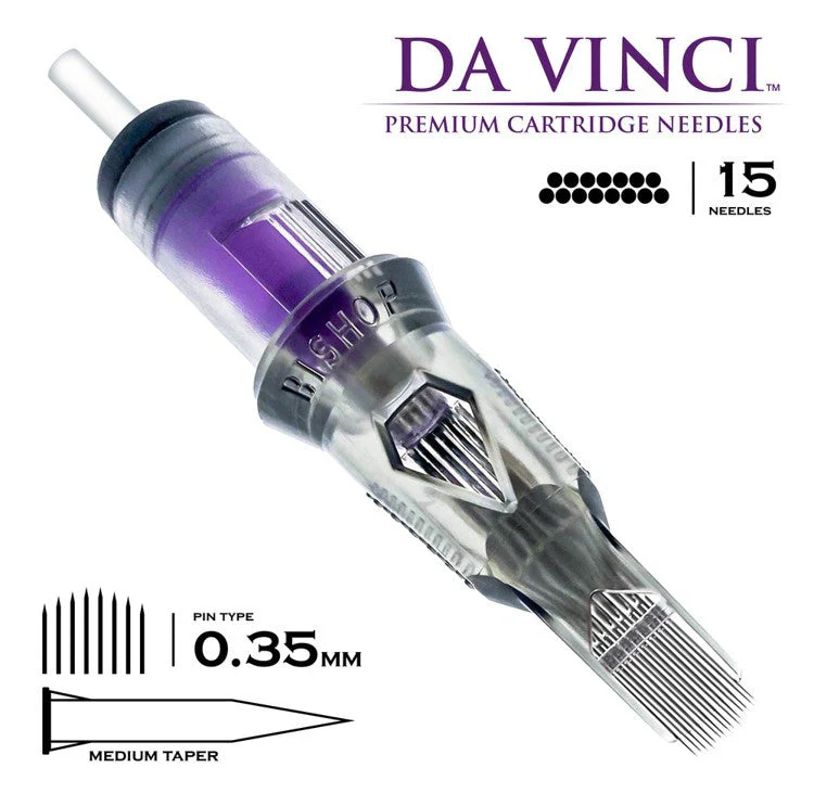 Bishop Cartridge Needles Da Vinci V2 - Magnum - Medium Taper (0.35) - Image 7