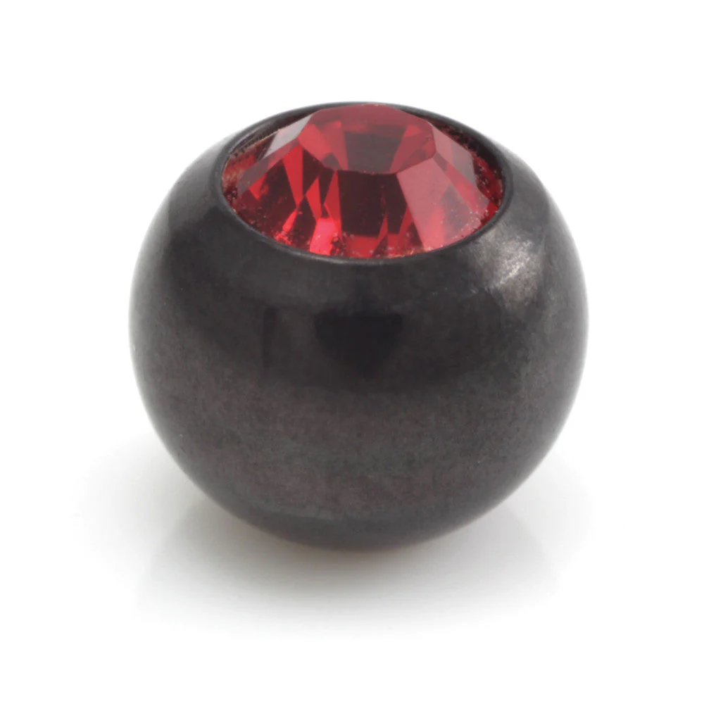Black Steel Gem Ball - Image 5