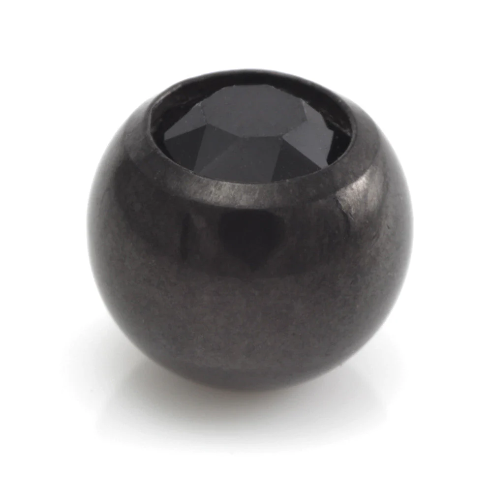 Black Steel Gem Ball - Image 7