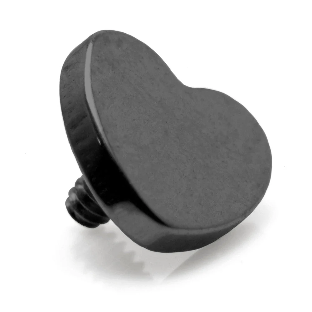Evil Black PVD Ti Internal Heart 1.2mm