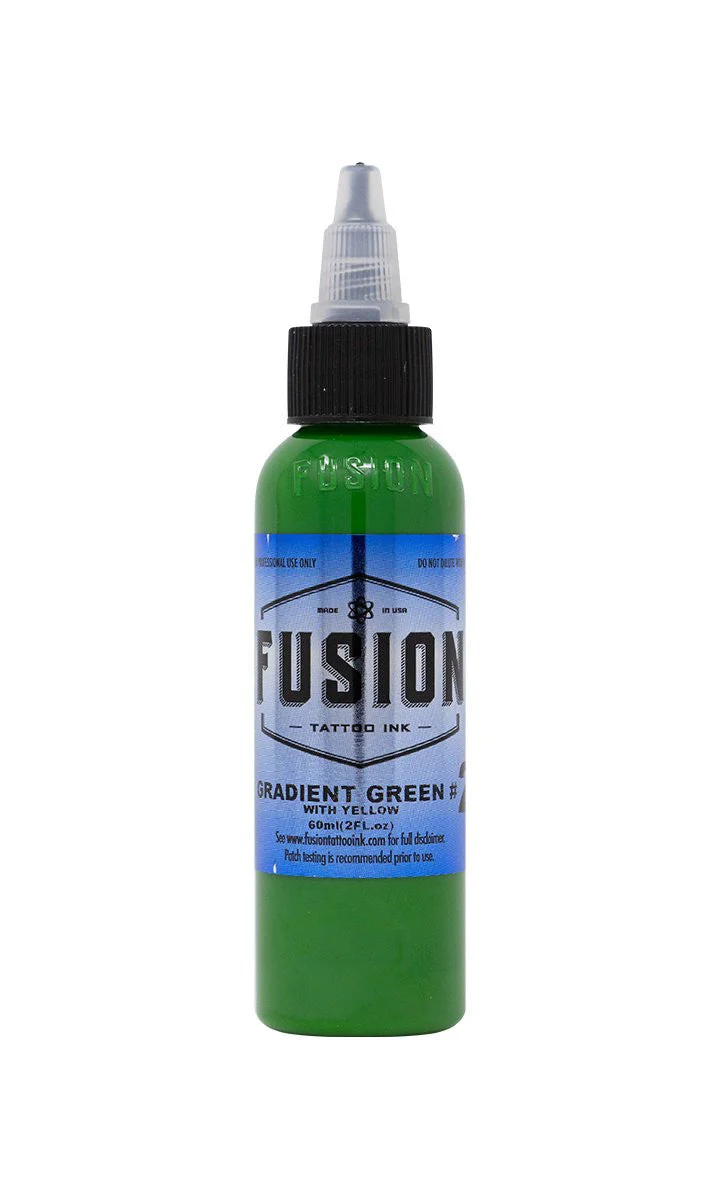 Fusion Ink Gradient Green With Yellow #2 - 1oz