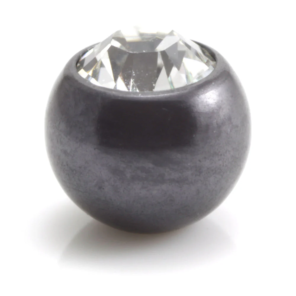 PVD Black Ti Gem Ball 1.6mm - Image 10