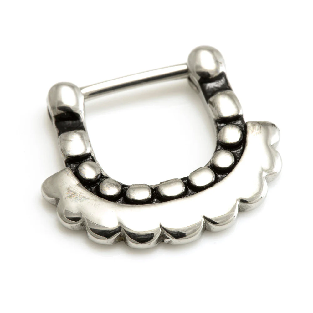 Steel Cast Steel Patterned Septum Ring