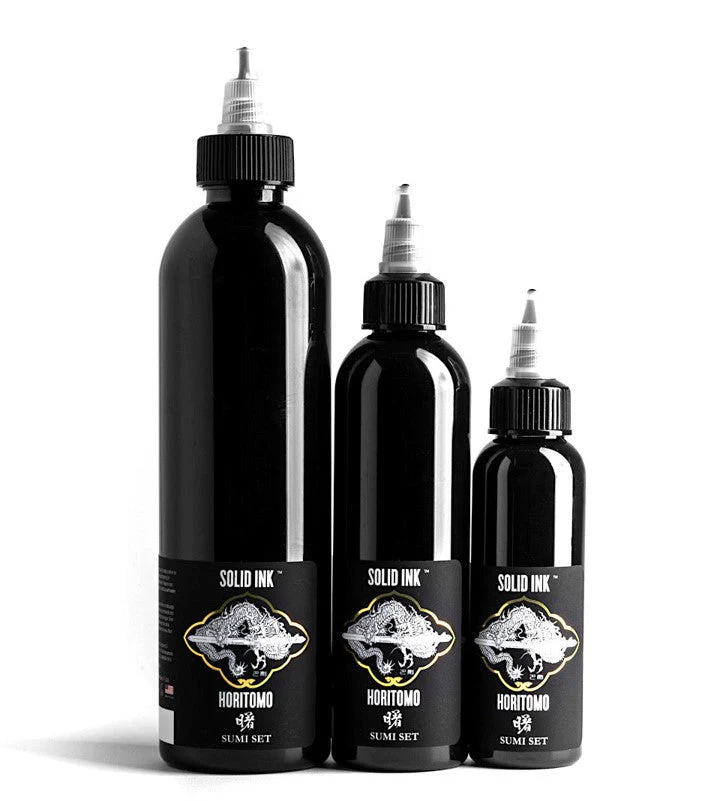 Solid Ink Horitomo Sumi Light - 4oz