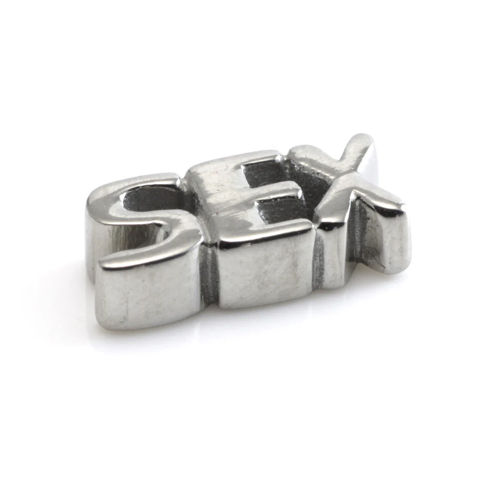 Steel External Sex Tongue Bar -12