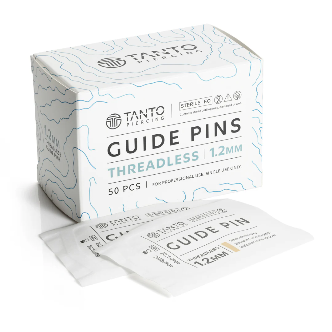 TANTO Piercing Guide Pins 50pcs - Threadless - Image 2