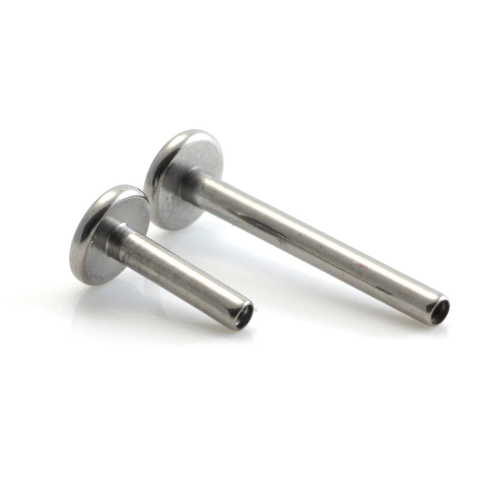 Ti Couture Internal Ti Labret Stems- 1.2mm (0.8mm Thread)