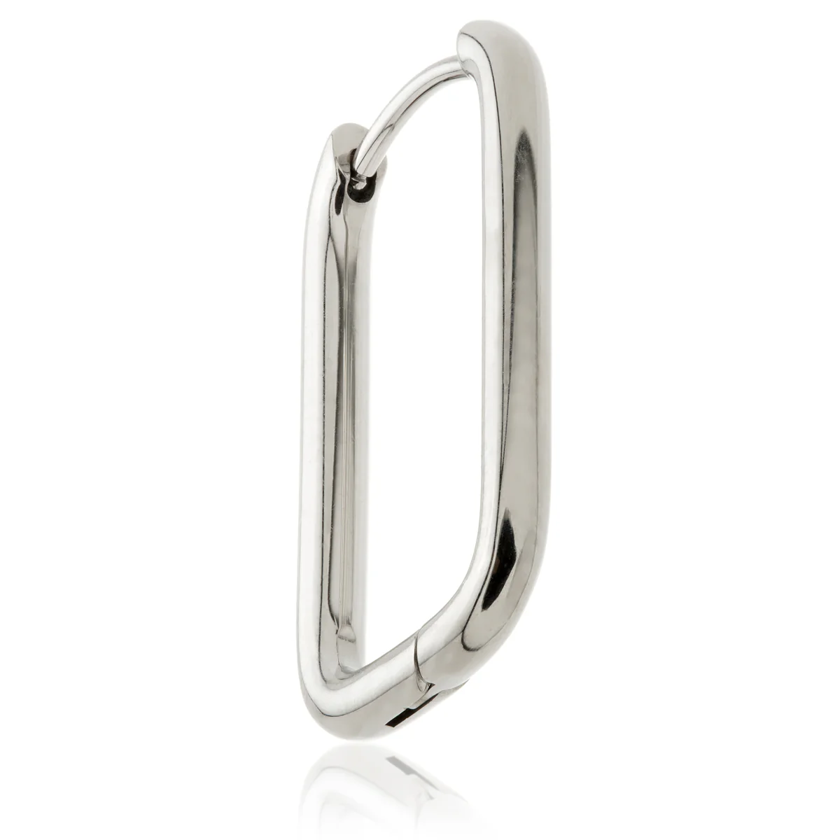 Ti Couture Plain Rectangular Earring (Single) - Image 2