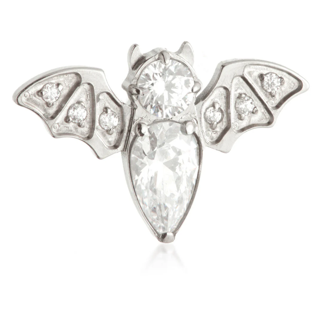 Ti Internal Double Jewelled Bat Attachment