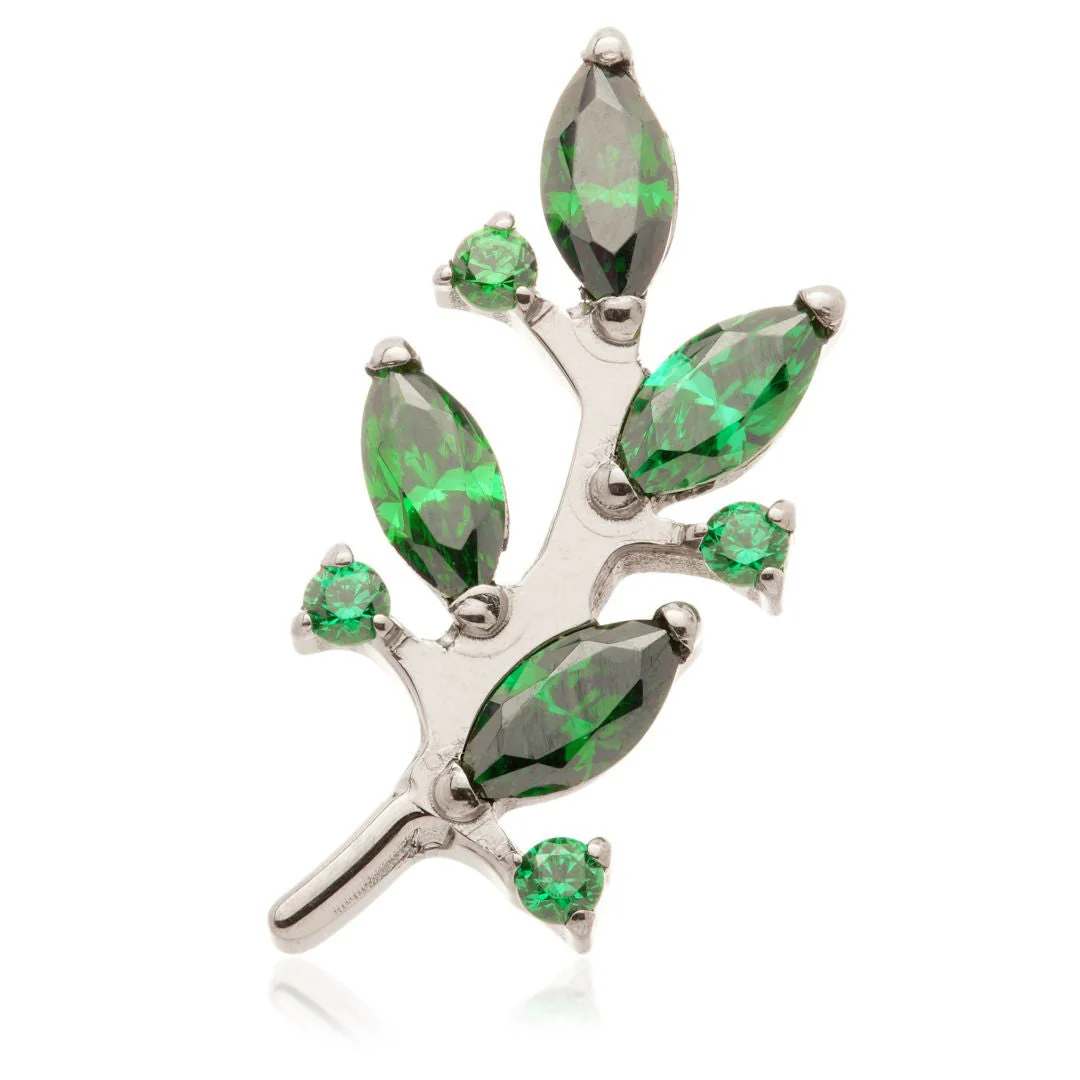 Ti Internal Gem Leaf Attachment - Image 2