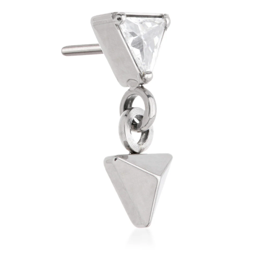 Ti Threadless Double Triangle Attachment