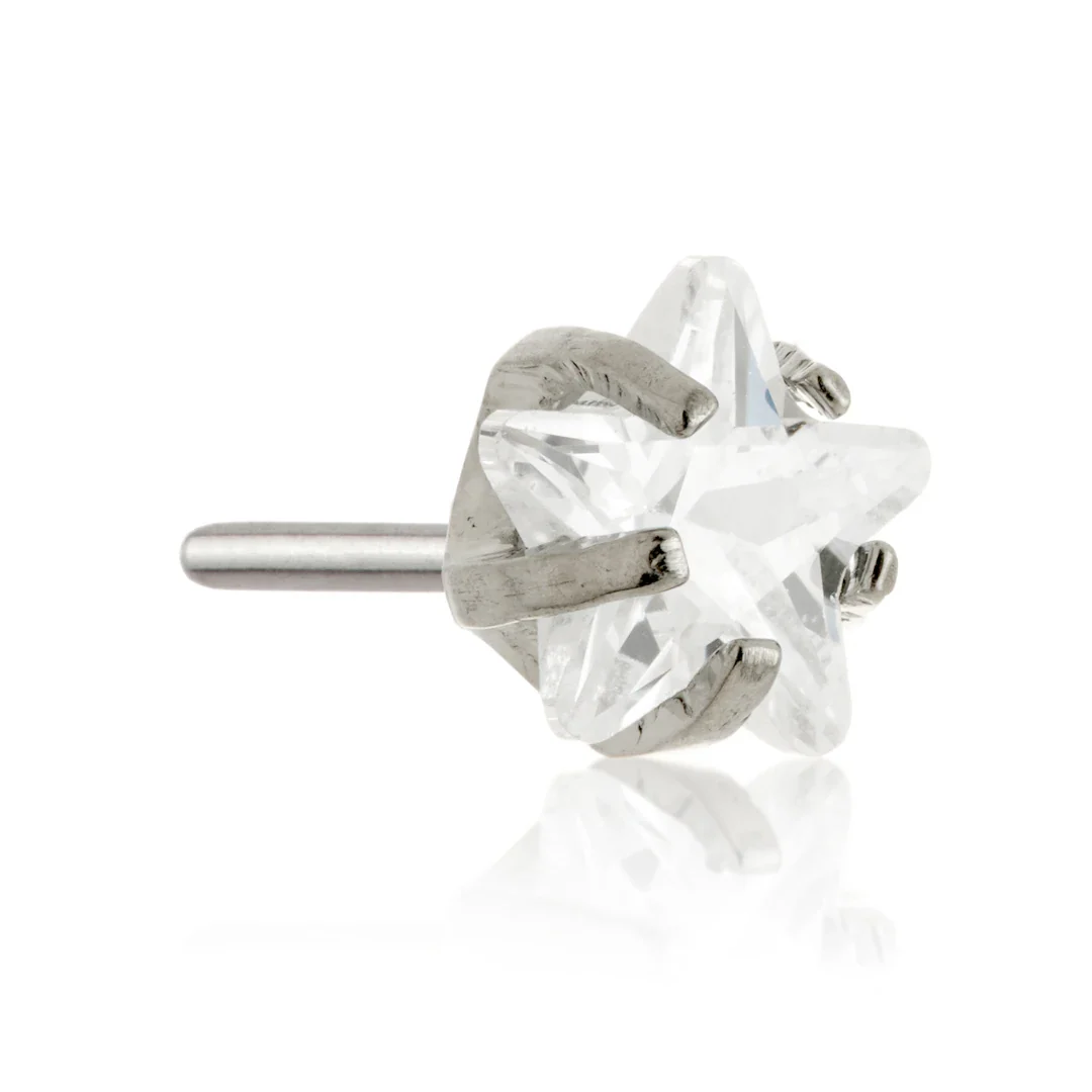 Ti Threadless Prong-Set Star Attachment