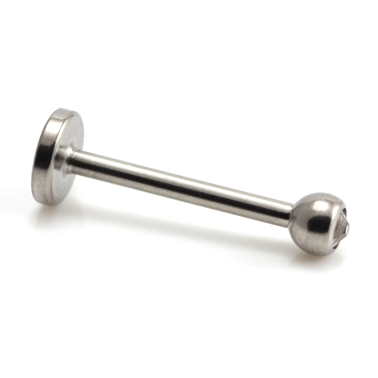 Titanium External Thread Micro Gem Labret - UK Made