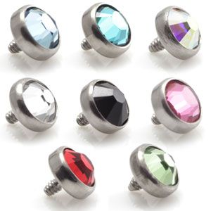 Titanium Internal Thread Micro Gem Disk - Image 3