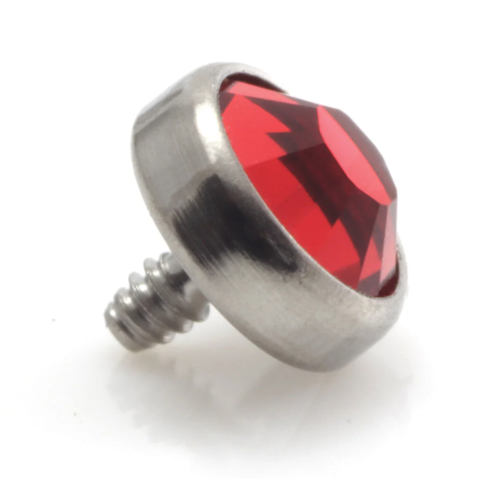 Titanium Internal Thread Micro Gem Disk - Image 5