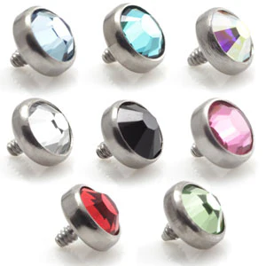 Titanium Internal Thread Micro Gem Disk - Image 9
