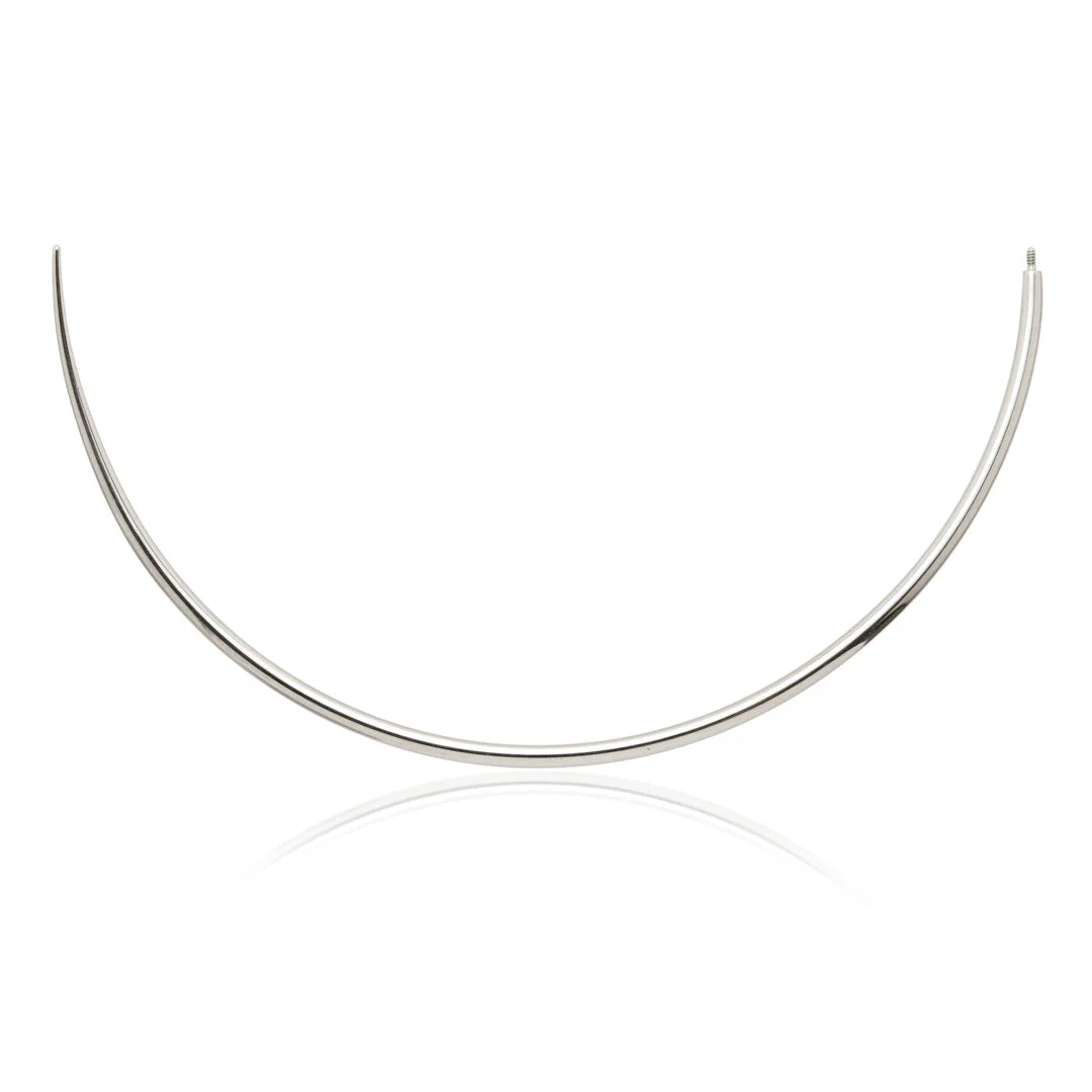 Titanium Threaded Curved Guidepin - 1.6mm (0.8mm thread)