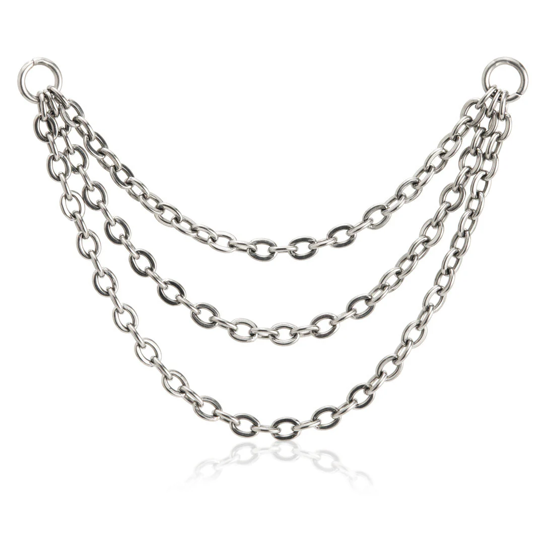 Titanium Triple Chain Attachment